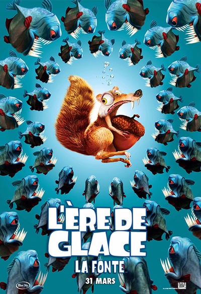 Affiche du film L'ère de glace : La fonte