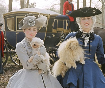 Scène du film Marie Antoinette