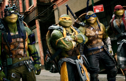 Une scène du film Teenage Mutant Ninja Turtles: Out of the Shadows