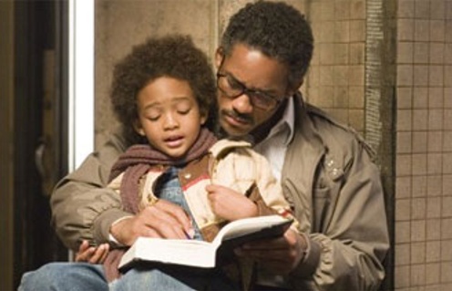 Will Smith et Jaden Smith dans le film The Pursuit of Happyness