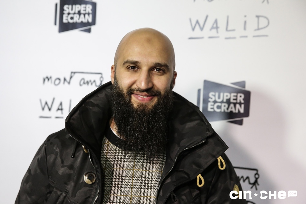 Sur le tapis rouge du film Mon ami Walid