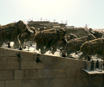 Scène du film 10,000 BC