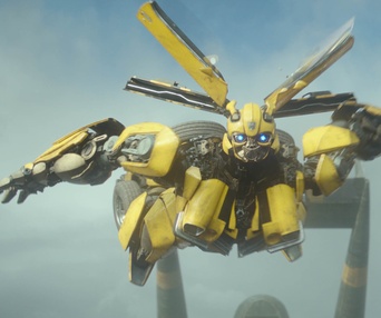 Une scène du film Transformers: Rise of the Beasts