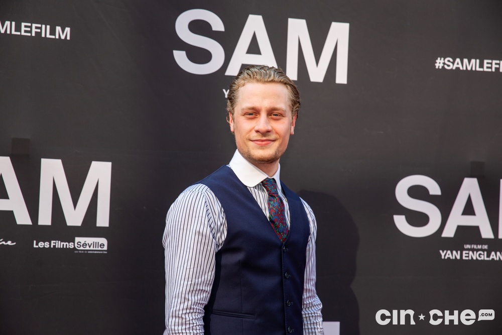 Sur le tapis rouge du film Sam