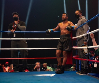 Une scène du film Creed III