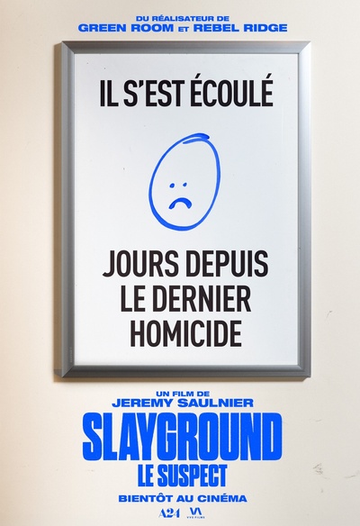 Affiche en français du film Slayground : le suspect