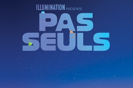 Affiche en français du film Pas seuls Affiche en français du film Pas seuls