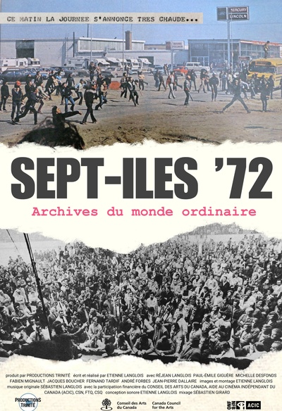 Affiche du film Sept-Îles '72 : Archives du monde ordinaire