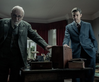 Une scène du film Freud's Last Session