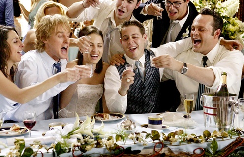 Une scène du film Wedding Crashers