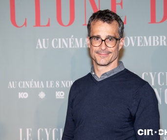 Tapis rouge du film Le cyclone de Noël