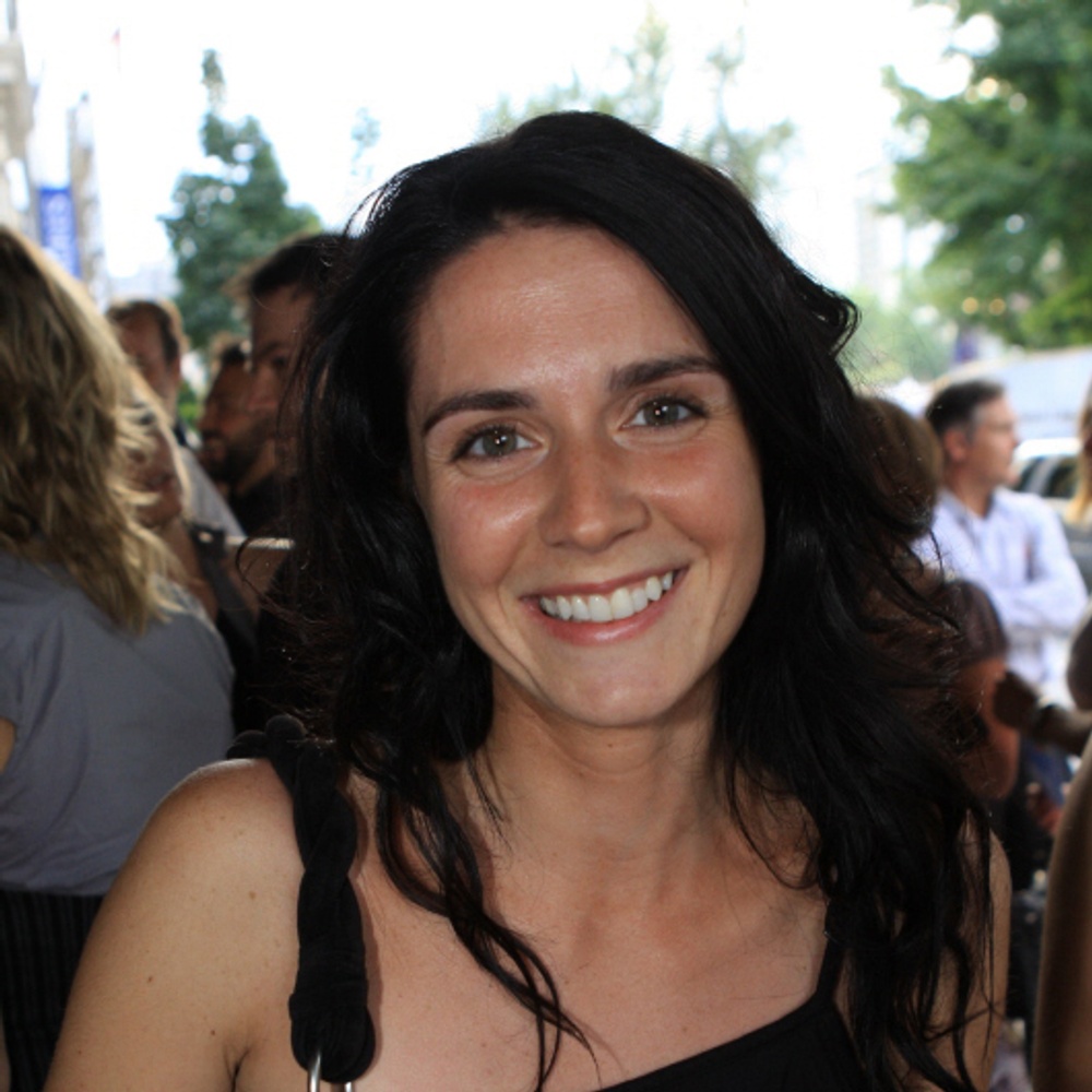 Mélissa Désormeaux-Poulain sur le tapis rouge de Les grandes chaleurs
