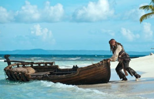 Une scène du film Pirates of the Caribbean: On Stranger Tides