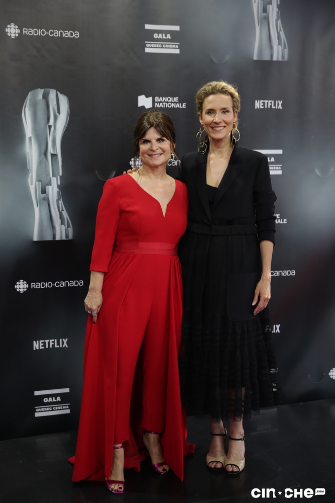 Sur le tapis rouge du Gala Québec Cinéma 2019