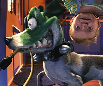 Scène du film Le fils du Masque