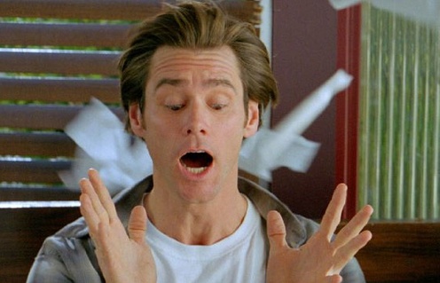 Jim Carrey dans le film Bruce Almighty