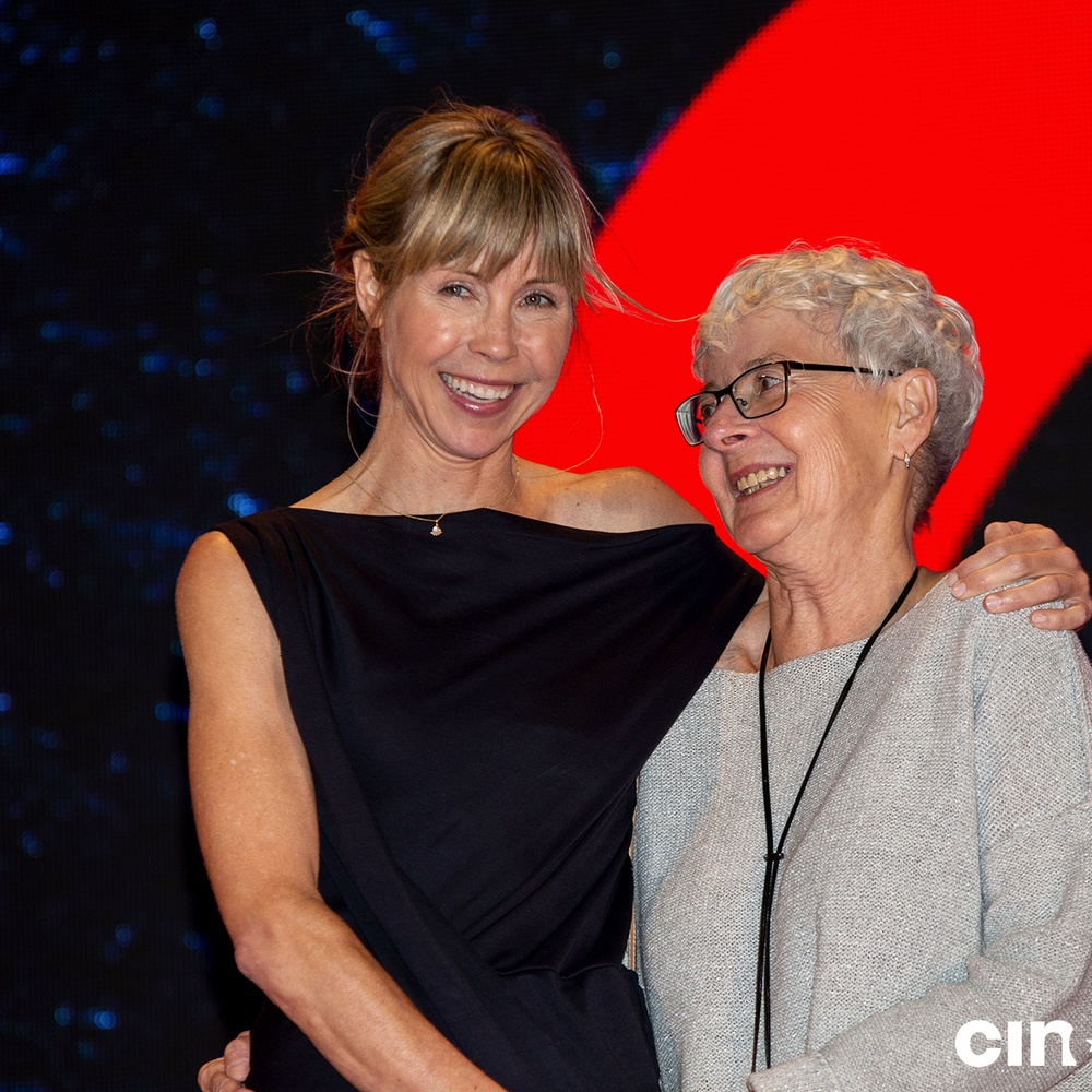 Sur le tapis rouge du film Il pleuvait des oiseaux