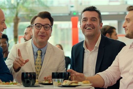 Une scène du film Divorce Club