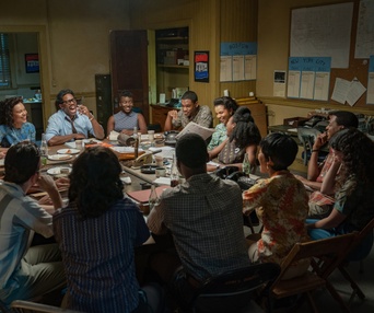 Une scène du film Rustin