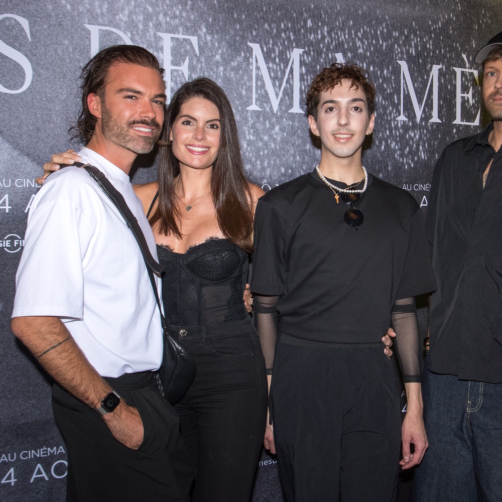 Tapis rouge du film Les hommes de ma mère