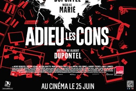 Affiche du film Adieu les cons