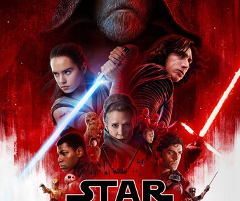 Affiche du film Star Wars : Les derniers Jedi