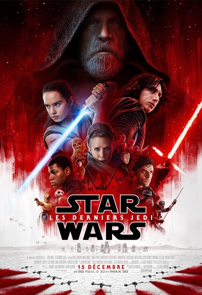 Affiche du film Star Wars : Les derniers Jedi