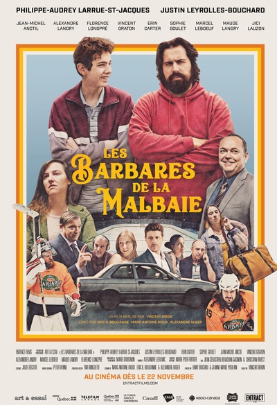 Affiche du film Les barbares de La Malbaie