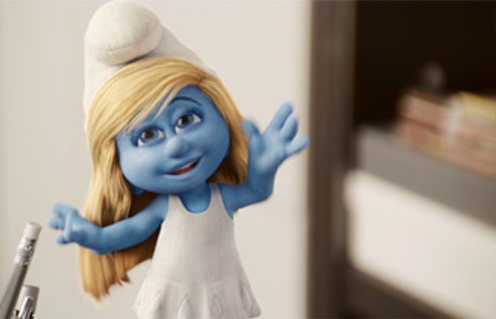 Une scène du film The Smurfs