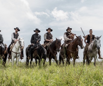 Une scène du film The Magnificent Seven