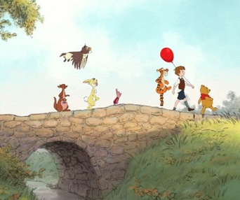 Une scène du film Winnie the Pooh
