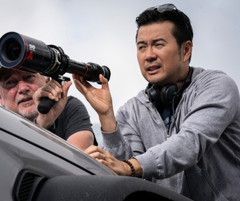 Une scène du film Fast & Furious 9