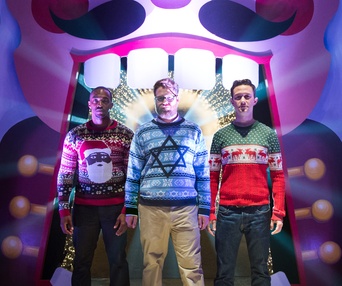 Une scène du film The Night Before
