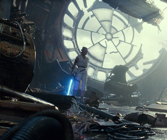 Une scène du film Star Wars: The Rise of Skywalker
