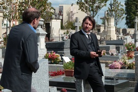 Une scène du film Adieu Berthe