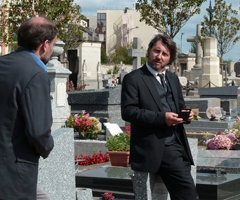 Une scène du film Adieu Berthe