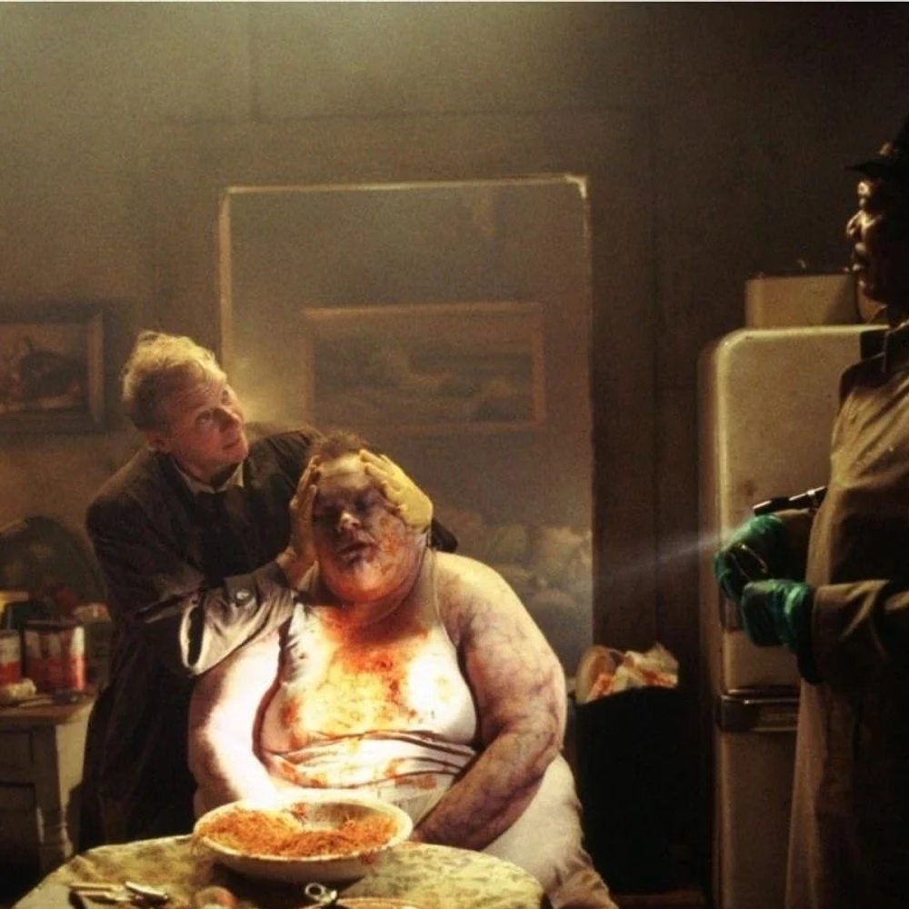 Une scène du film Se7en