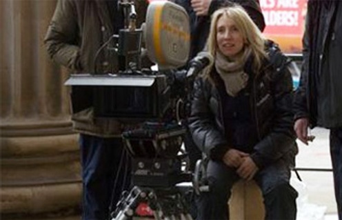Sam Taylor-Johnson sur le plateau de Nowhere Boy