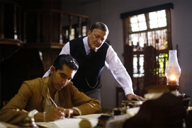 Une scène du film The Man Who Knew Infinity