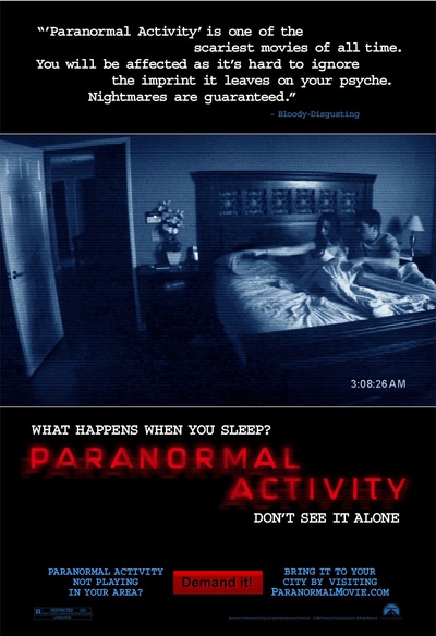 Affiche du film Paranormal Activity