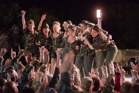 Une scène du film Pitch Perfect 3 Une scène du film Pitch Perfect 3