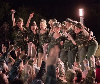Une scène du film Pitch Perfect 3
