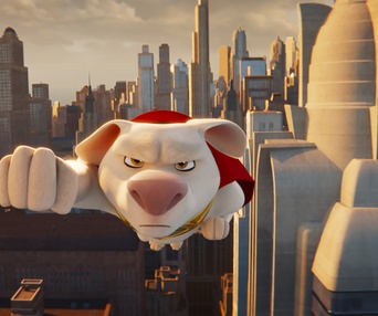 Une scène du film DC League of Super-Pets