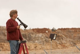 Sur le plateau du film Dear John Sur le plateau du film Dear John