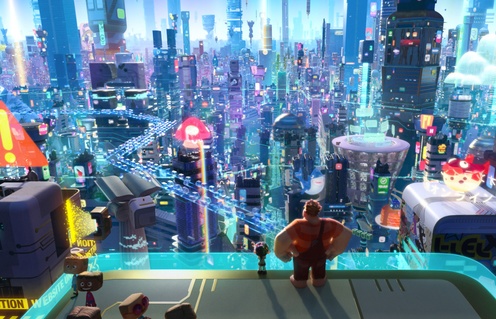 Une scène du film Ralph Breaks the Internet