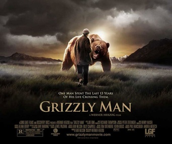 Affiche américaine du film Grizzly Man