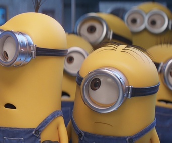 Une scène du film Minions: The Rise of Gru