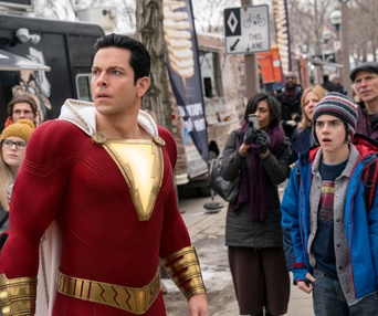 Une scène du film Shazam!