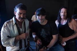 Sur le plateau du film Machete Kills Sur le plateau du film Machete Kills