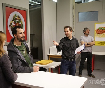 Sur le plateau de L'ange gardien
